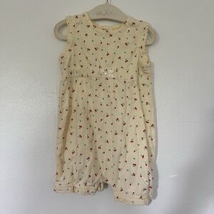 Second Step cherry romper